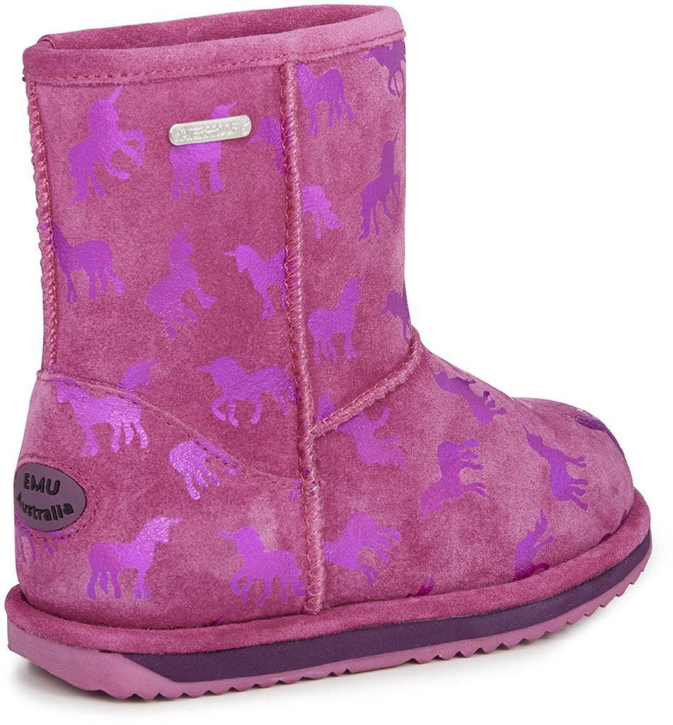Rainbow Unicorn Brumby Bambino deep pink - Image 4