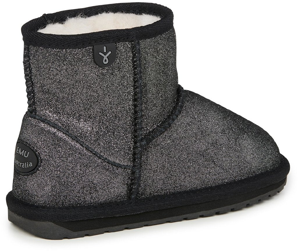 Wallaby Mini Metallic Bambino black - Image 4